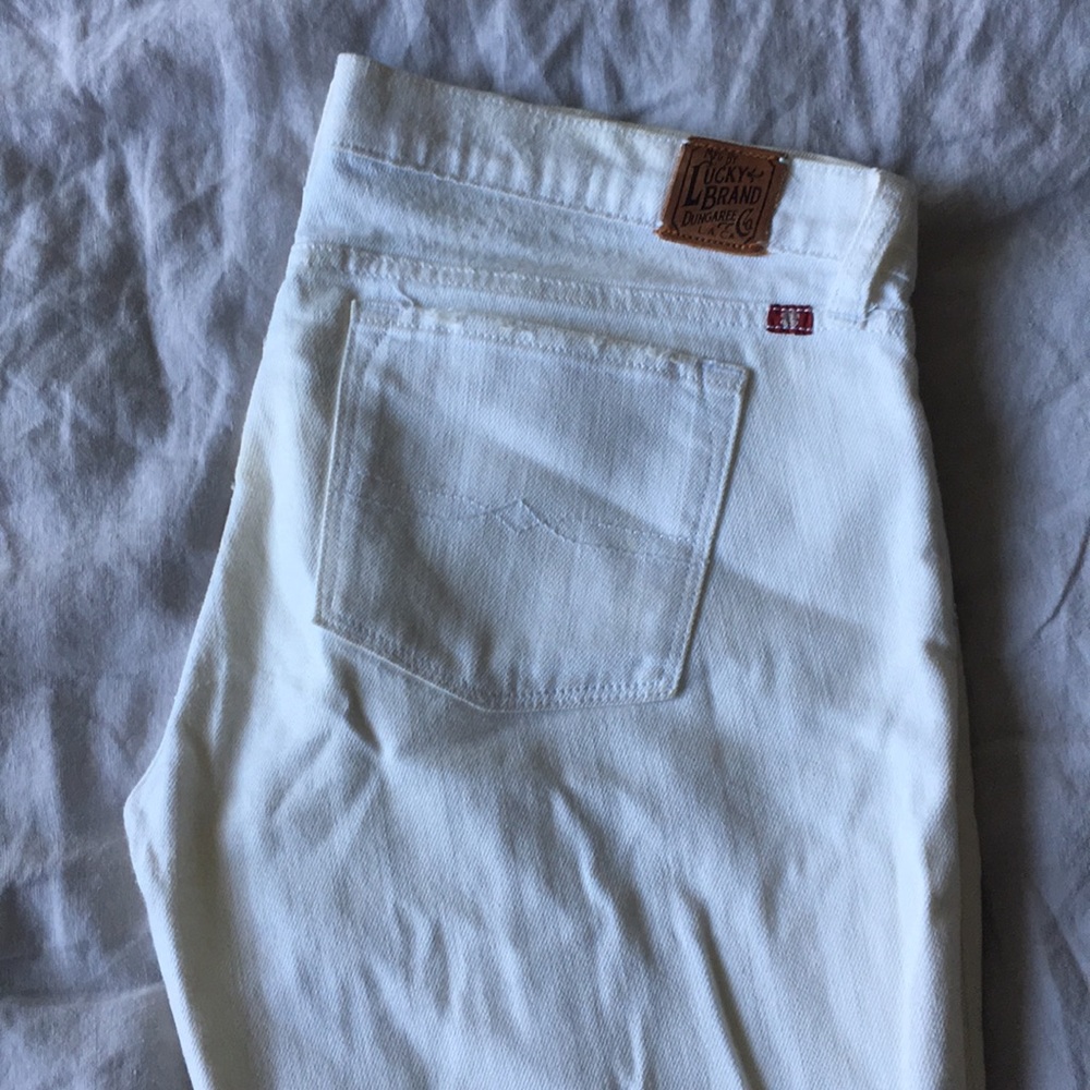 White jeans